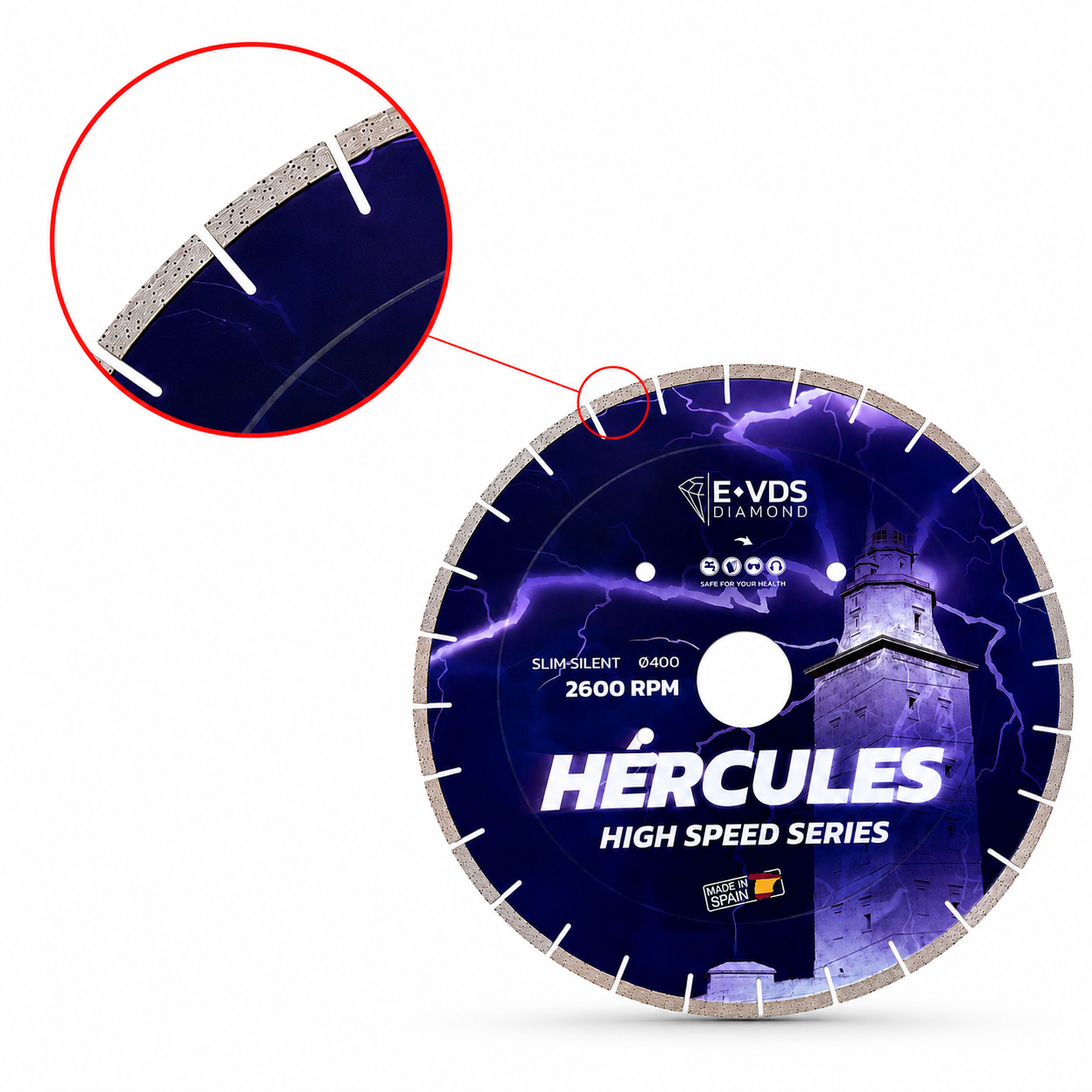 HERCULES SLIM  - HIGH SPEED SERIES PORCELAIN & UCS