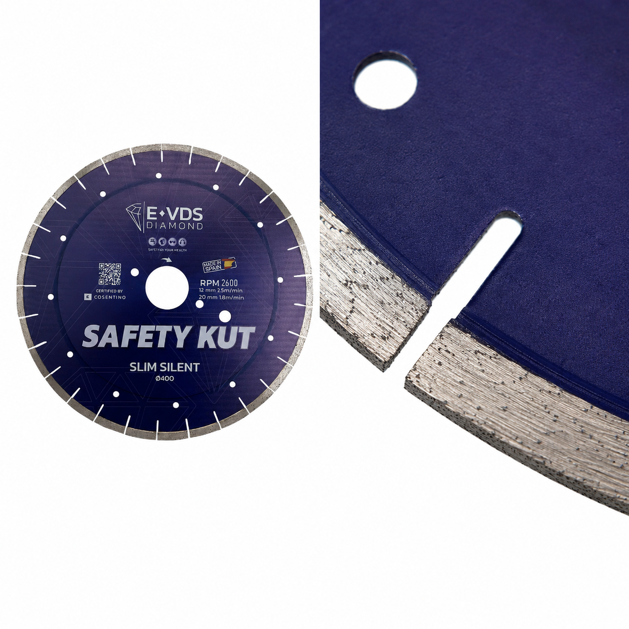 SAFETY KUT "SLIM" - PORCELAIN AND UCS