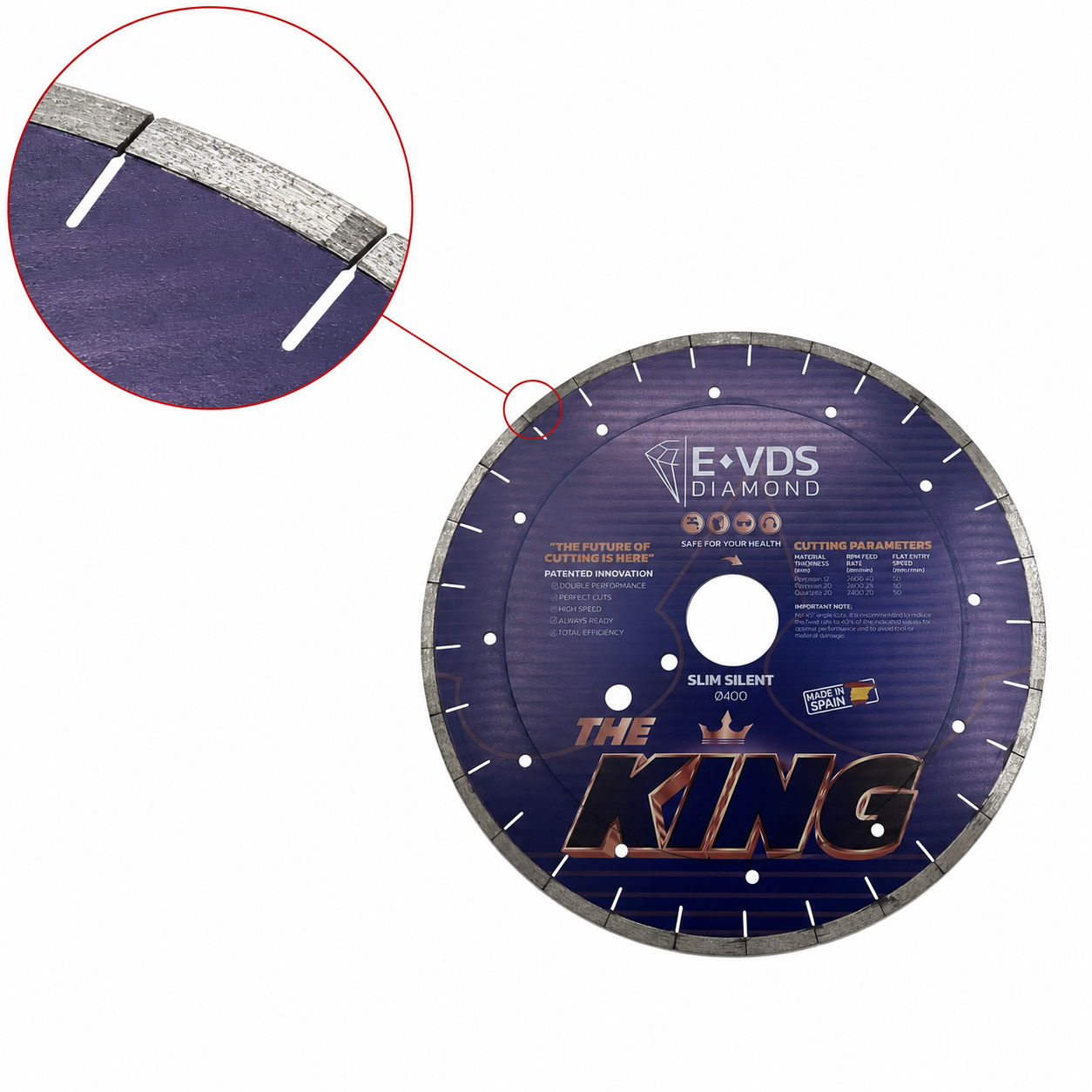THE KING SLIM - PORCELAIN AND QUARTZITE PATENTED