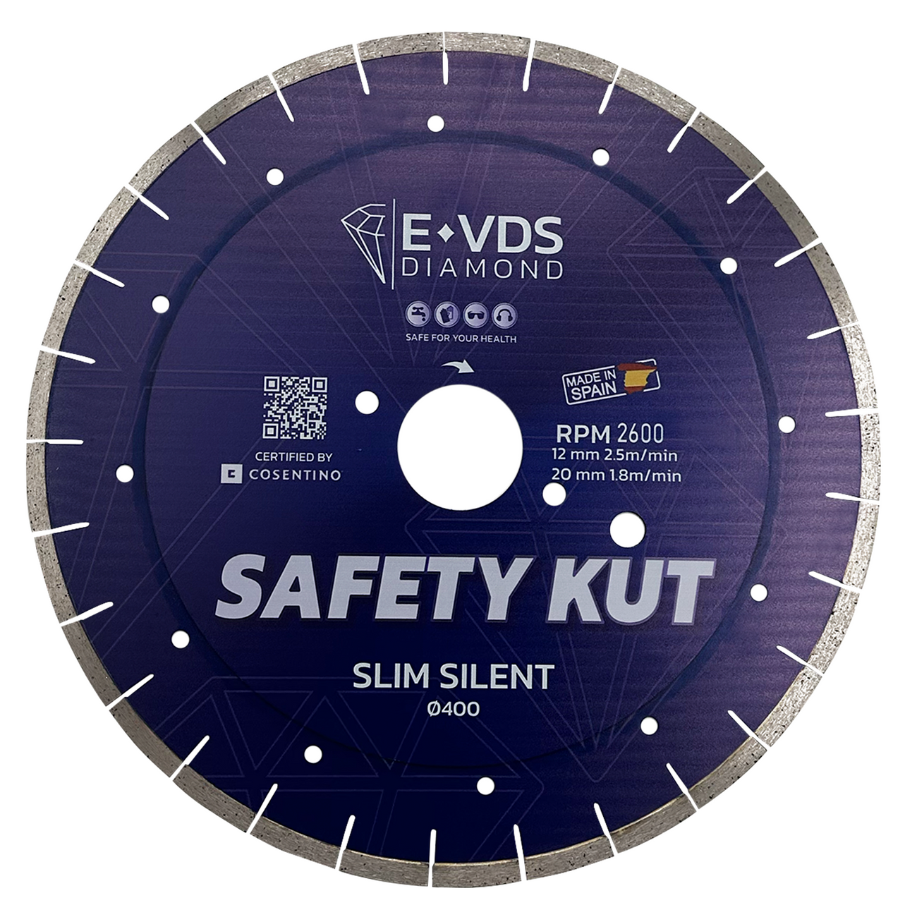 SAFETY KUT "SLIM" - PORCELAIN AND UCS